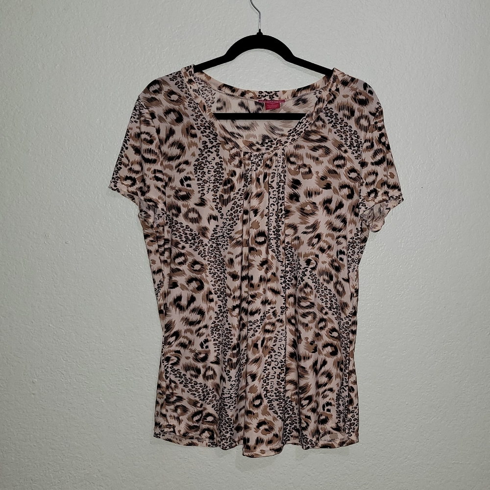 Prestige Edge Animal Print Blouse
